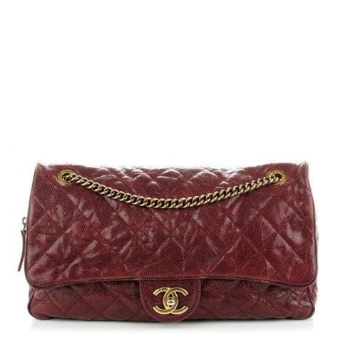 chanel shiva flap bag|CHANEL Crumpled Grained Calfskin Quilted Maxi .